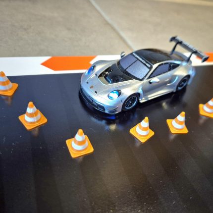 Verkehrskegel Pylonen für Carrera Hybrid