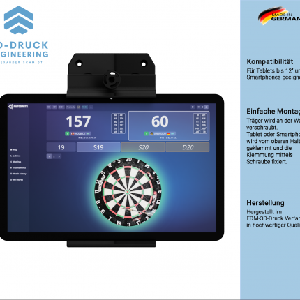 Wandhalterung universal für Tablet und Smartphone