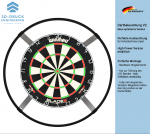 Dart Beleuchtung Professional Dartring Rundumleuchte – Bild 2