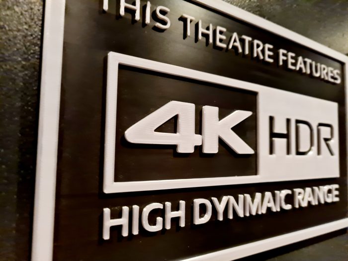 Heimkino Schild 4k HDR – Bild 4