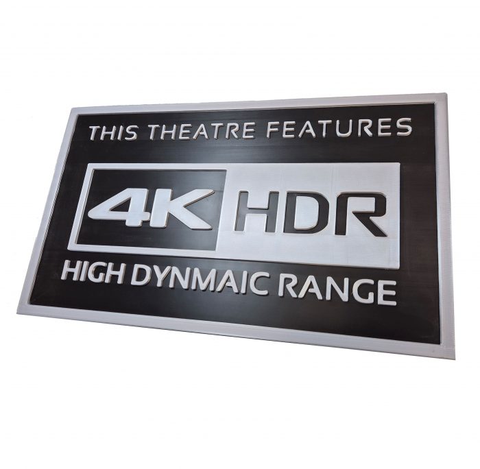 Heimkino Schild 4k HDR – Bild 2