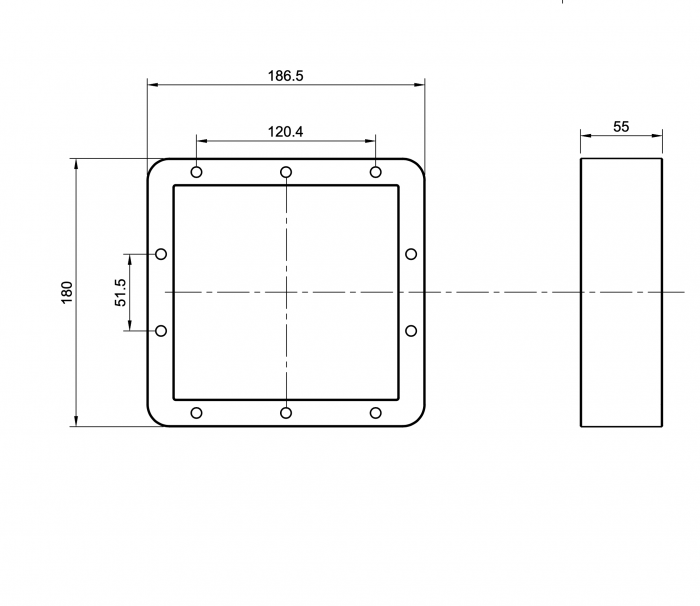 Skimmer Adapter für Graphite Panel Pool – Bild 4