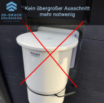 Skimmer Adapter für Graphite Panel Pool – Bild 7