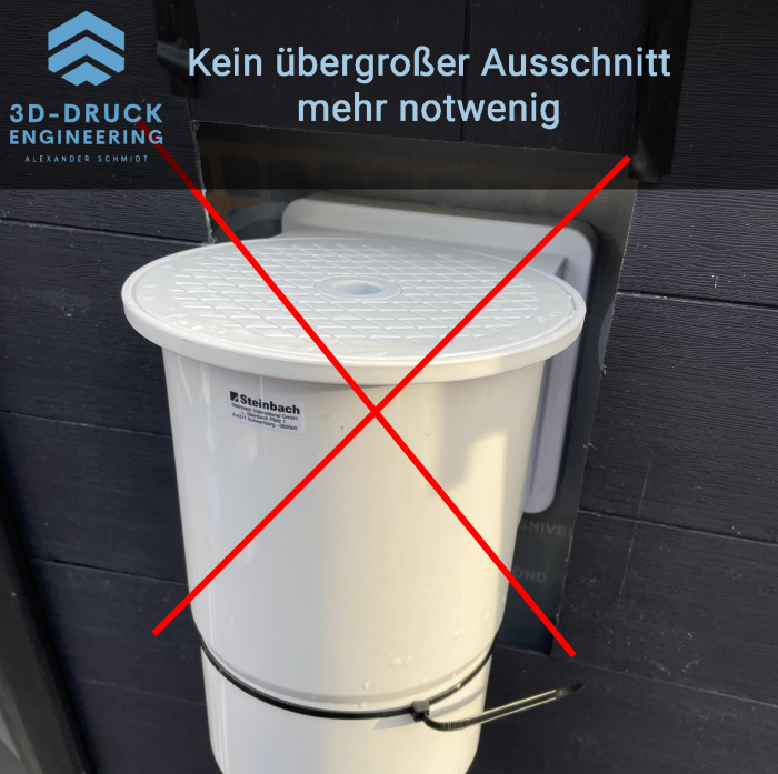 Skimmer Adapter für Graphite Panel Pool – Bild 7