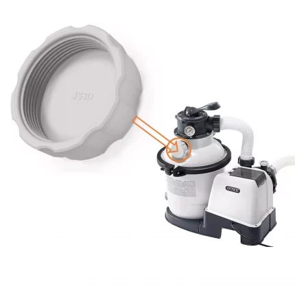 Verschluss Deckel Pumpenkappe Intex Krystal Clear