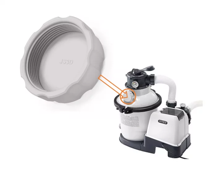 Verschluss Deckel Pumpenkappe Intex Krystal Clear – Bild 1