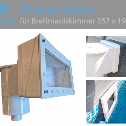 Skimmer Keile für Breitmaulskimmer