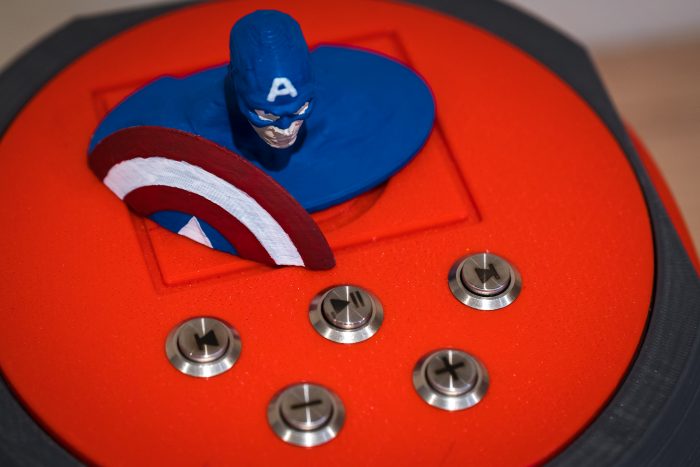 5x Taster gelasert für Phoniebox – Bild 2