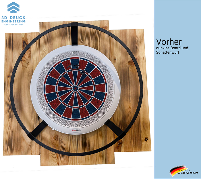 Dart Beleuchtung Professional für GranBoard132 – Bild 4