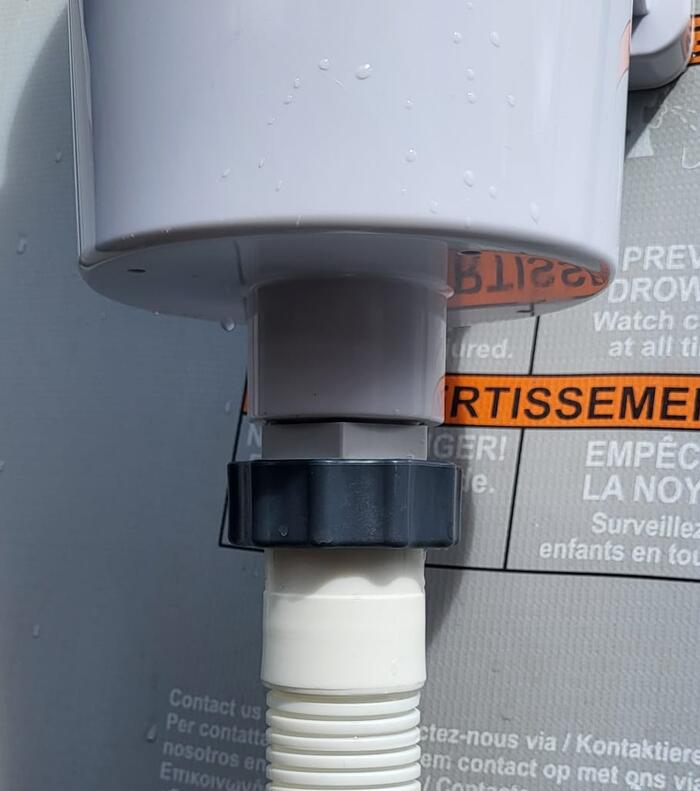 38mm Schlauchadapter für 1,5" Skimmergewinde – Bild 3