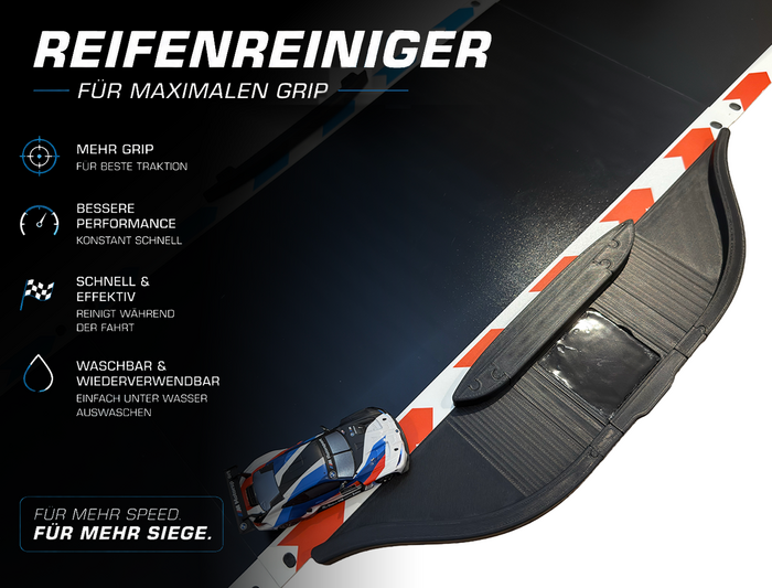 Boxengasse mit Reifenreiniger für Carrera Hybrid – Bild 2