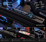 Nameplate Personalisiert SimRig Namenschild – Bild 4